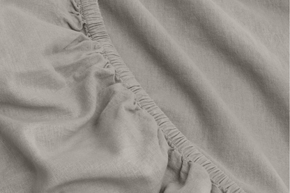 Linen-Cotton Fitted Sheet - Cal King