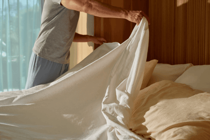 Linen-Cotton Flat Sheet - Cal King