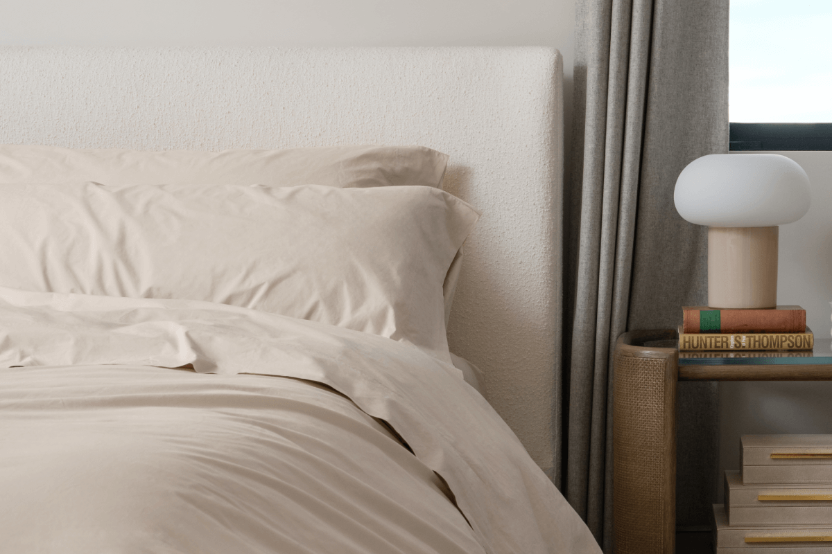 Cotton Percale Pillowcase Set